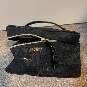 Victoria's Secret Black Lace Bag